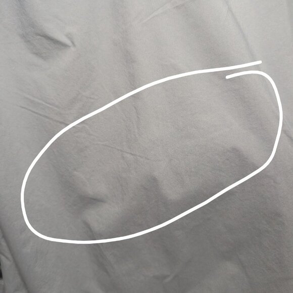 COS | Long Rounded Hem Blouse In Blue - Picture 12 of 12